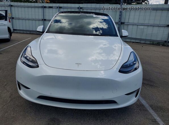 5YJYGDEE3MF108243 2021 TESLA MODEL White Vista frontal