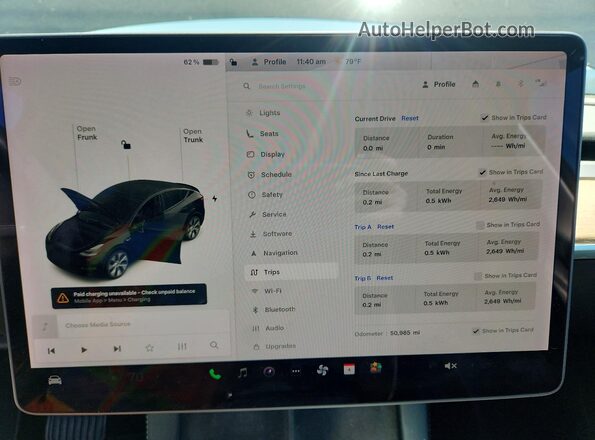 5YJYGDEE3MF196078 2021 TESLA MODEL Black Vista del cuadro de instrumentos