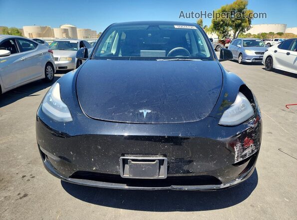 5YJYGDEE3MF196078 2021 TESLA MODEL Black Vista frontal