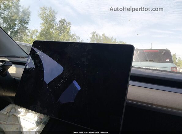 5YJYGDEE3MF196694 2021 TESLA MODEL Y White Вид задньої частини салону