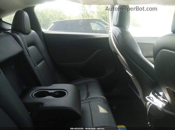 5YJYGDEE3MF196694 2021 TESLA MODEL Y White Вид наклейки з VIN-кодом