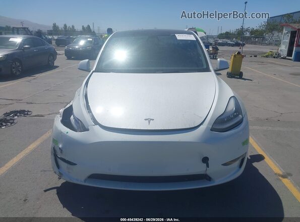 5YJYGDEE3MF213672 2021 TESLA MODEL Y Белый Вид щитка приборов