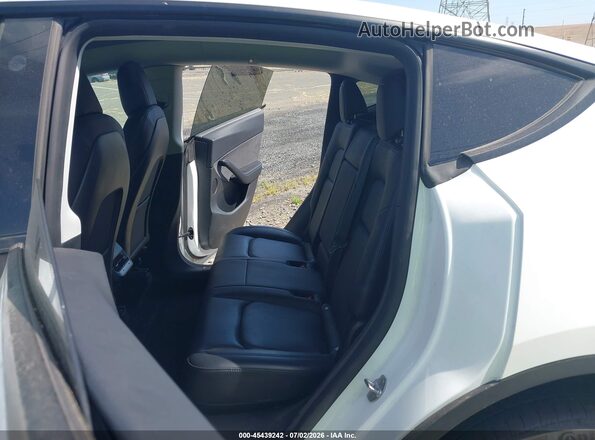 5YJYGDEE3MF213672 2021 TESLA MODEL Y Белый Вид наклейки с VIN-кодом
