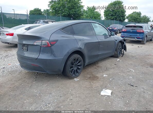 5YJYGDEE3MF251600 2021 TESLA MODEL Y Gray უკანა მარჯვენა