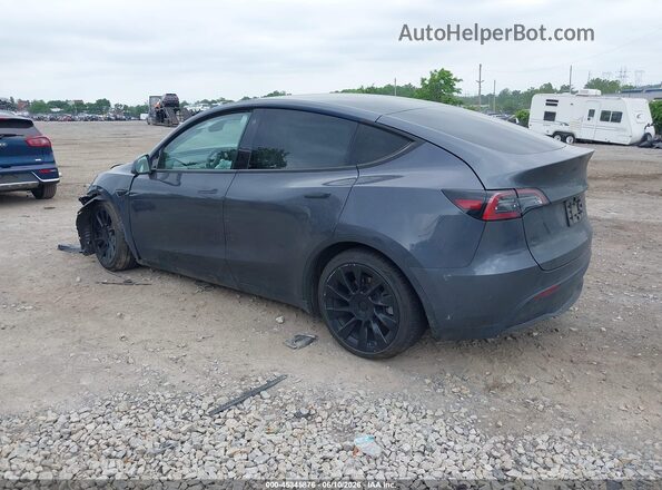 5YJYGDEE3MF251600 2021 TESLA MODEL Y Gray უკანა მარცხენა