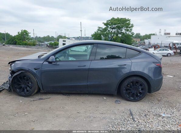 5YJYGDEE3MF251600 2021 TESLA MODEL Y Gray ხელსაწყოთა პანელის ხედი