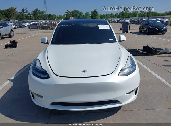 5YJYGDEE4LF014337 2020 TESLA MODEL Y White Vista interior trasera