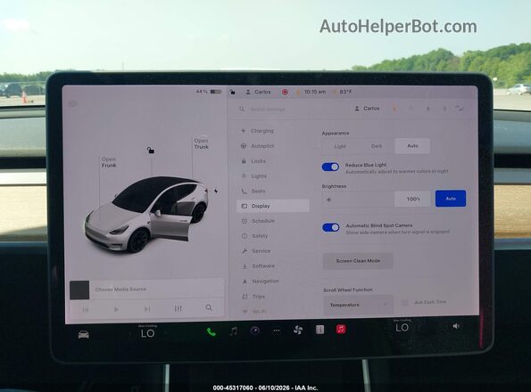 5YJYGDEE4LF014337 2020 TESLA MODEL Y White 