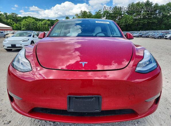 5YJYGDEE4LF034717 2020 TESLA MODEL Красный Вид спереди