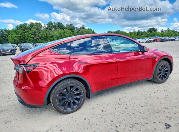 5YJYGDEE4LF034717 2020 TESLA MODEL Красный Задняя правая четверть