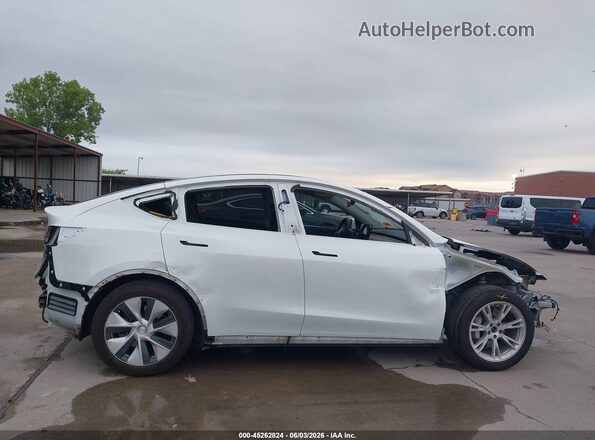 5YJYGDEE4MF063426 2021 TESLA MODEL Y White Widok wnętrza 360 stopni