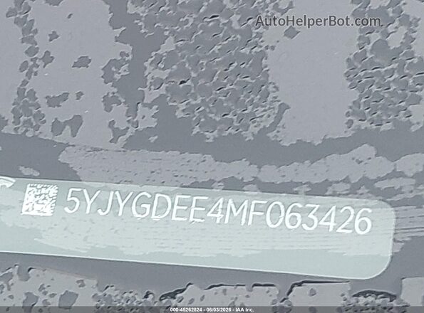 5YJYGDEE4MF063426 2021 TESLA MODEL Y White 