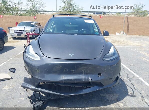 5YJYGDEE4MF082218 2021 TESLA MODEL Y Серый Вид щитка приборов