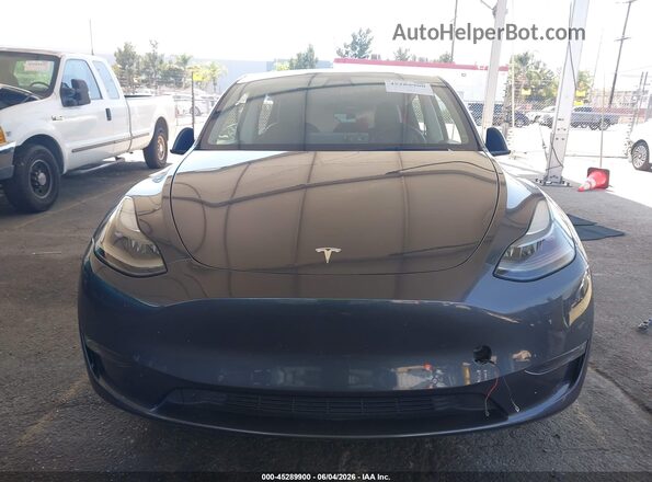 5YJYGDEE4MF182397 2021 TESLA MODEL Y Gray Հետևի տեսք