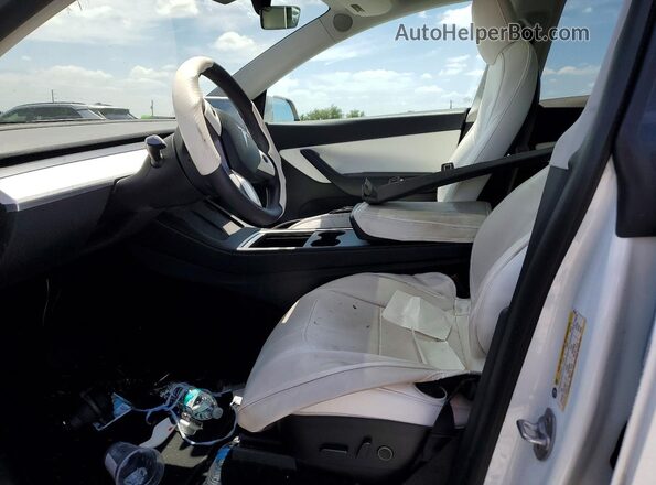 5YJYGDEE4MF197790 2021 TESLA MODEL White Սալոնի դիմացի տեսք