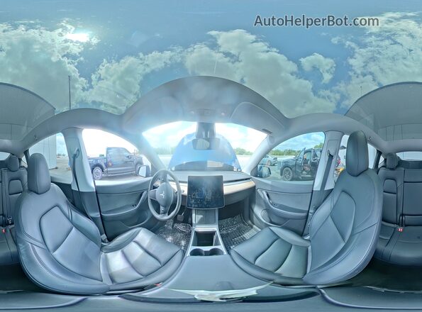 5YJYGDEE4MF207363 2021 TESLA MODEL Blue VIN կոդի պիտակի տեսք