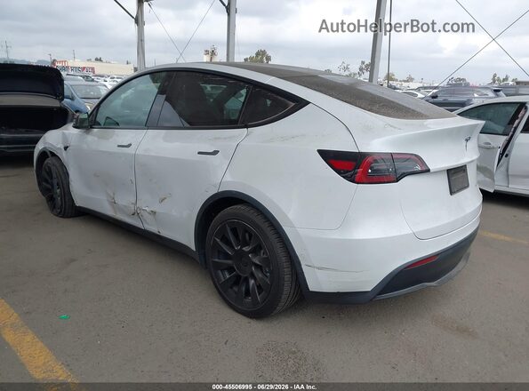 5YJYGDEE4MF277171 2021 TESLA MODEL Y White უკანა მარცხენა