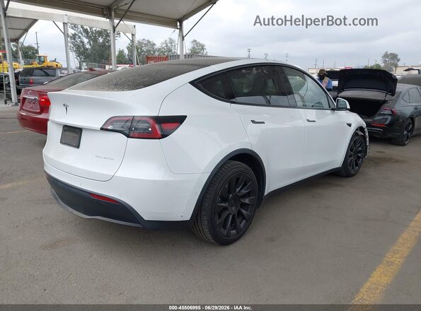 5YJYGDEE4MF277171 2021 TESLA MODEL Y White უკანა მარჯვენა
