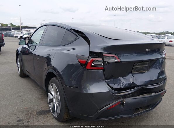 5YJYGDEE4MF278725 2021 TESLA MODEL Y Gray Задня ліва чверть