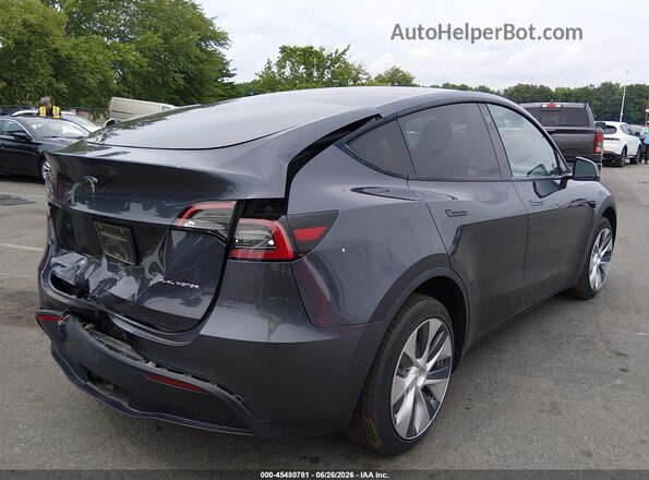 5YJYGDEE4MF278725 2021 TESLA MODEL Y Gray Задня права чверть