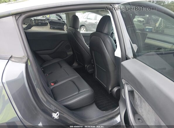 5YJYGDEE4MF278725 2021 TESLA MODEL Y Gray Вид наклейки з VIN-кодом