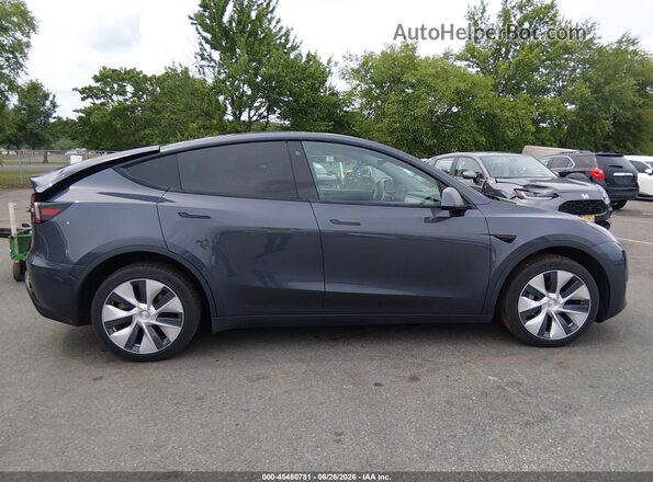 5YJYGDEE4MF278725 2021 TESLA MODEL Y Gray Вид щитка приладів