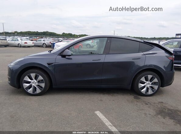 5YJYGDEE4MF278725 2021 TESLA MODEL Y Gray Вид задньої частини салону