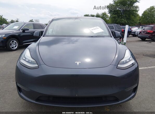 5YJYGDEE4MF278725 2021 TESLA MODEL Y Gray Вид панелі приладів