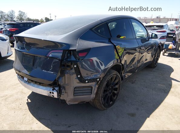 5YJYGDEE4MF282046 2021 TESLA MODEL Y Gray Rear right