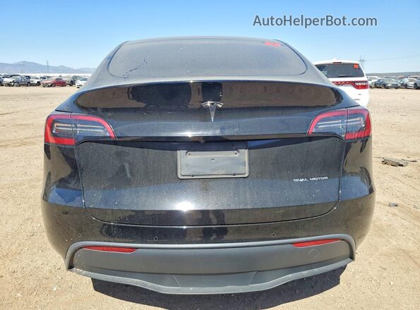5YJYGDEE4MF285416 2021 TESLA MODEL Black Հետևի տեսք