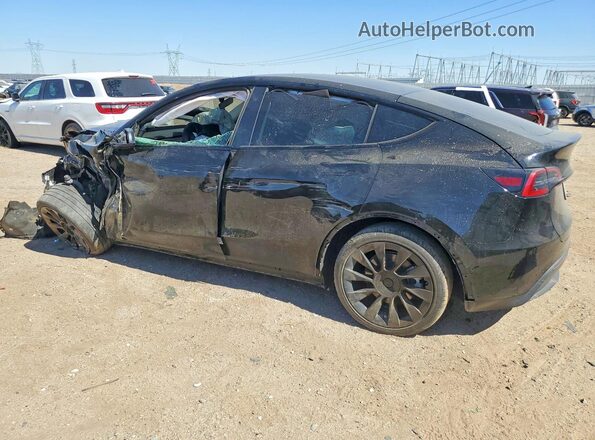 5YJYGDEE4MF285416 2021 TESLA MODEL Black Հետևի ձախ