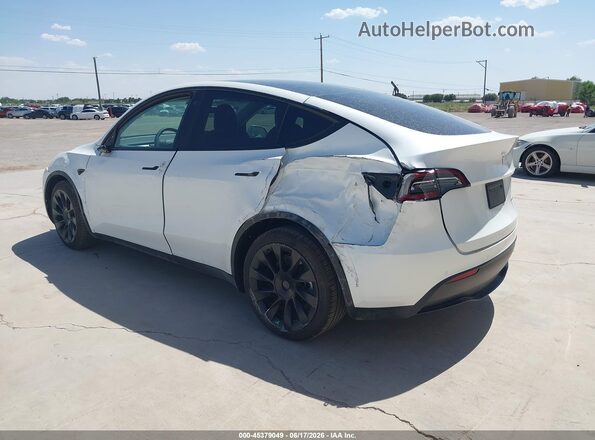 5YJYGDEE4MF303722 2021 TESLA MODEL Y Белый Задняя левая четверть