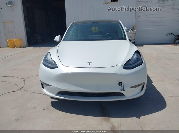 5YJYGDEE4MF303722 2021 TESLA MODEL Y Белый Вид щитка приборов