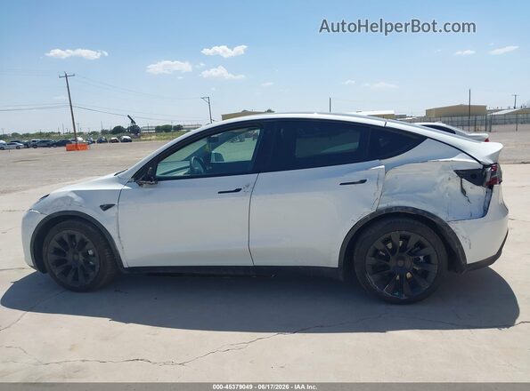 5YJYGDEE4MF303722 2021 TESLA MODEL Y Белый Панорамный вид салона 360°