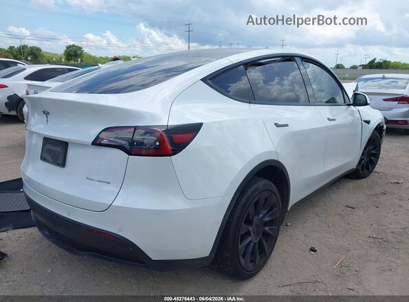 5YJYGDEE4MF305325 2021 TESLA MODEL Y White Rear right