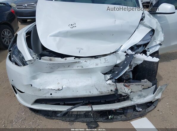 5YJYGDEE4MF305325 2021 TESLA MODEL Y White Front view