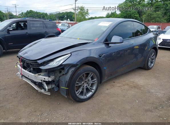 5YJYGDEE5LF026223 2020 TESLA MODEL Y Gray Vista tres cuartos delantera izquierda