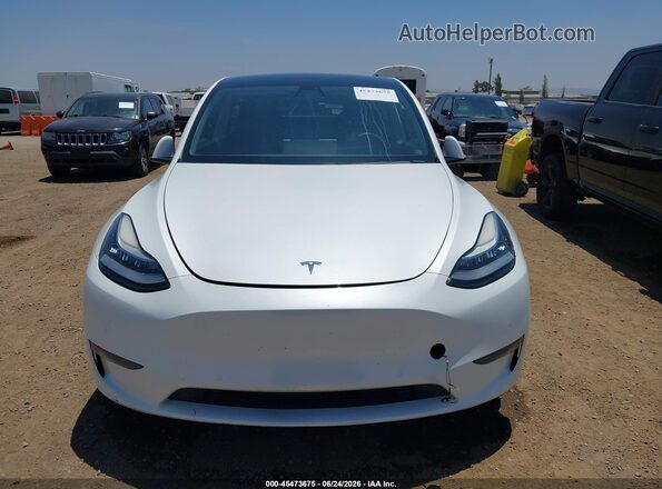 5YJYGDEE5LF052577 2020 TESLA MODEL Y Белый Вид щитка приборов