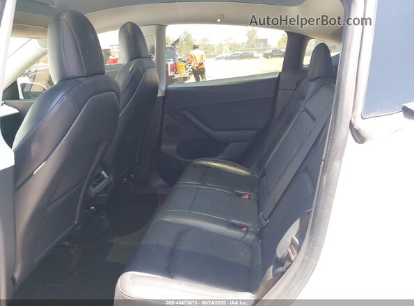 5YJYGDEE5LF052577 2020 TESLA MODEL Y Белый Вид наклейки с VIN-кодом
