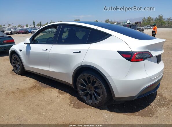 5YJYGDEE5LF052577 2020 TESLA MODEL Y Белый Задняя левая четверть