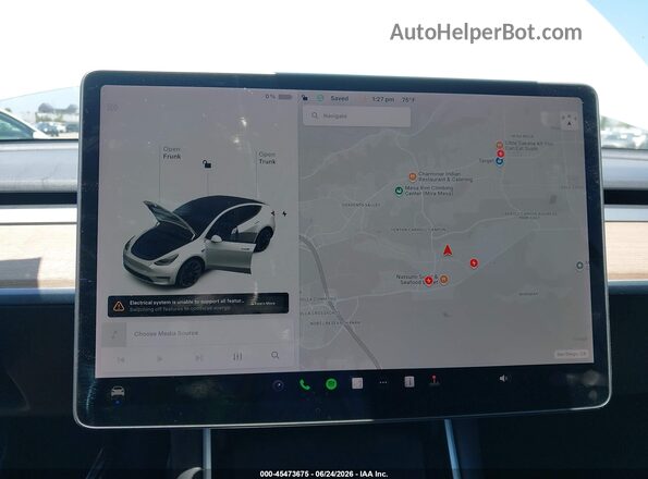 5YJYGDEE5LF052577 2020 TESLA MODEL Y Белый 