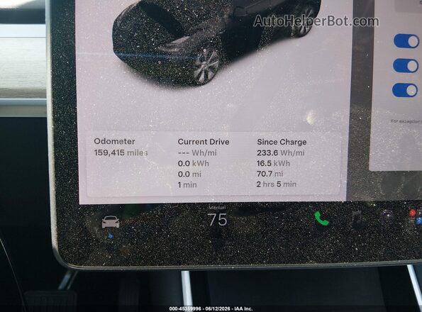 5YJYGDEE5MF064634 2021 TESLA MODEL Y Черный Вид задних сидений