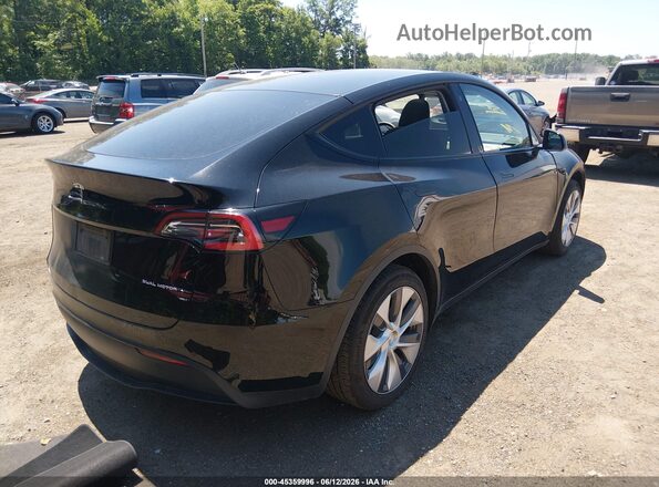 5YJYGDEE5MF064634 2021 TESLA MODEL Y Черный Задняя правая четверть