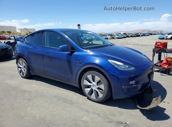 5YJYGDEE5MF153264 2021 TESLA MODEL Blue წინა მარჯვენა