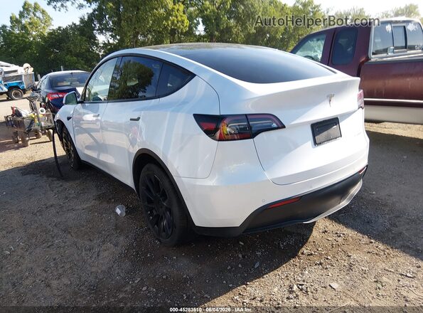 5YJYGDEE5MF208246 2021 TESLA MODEL Y Белый Задняя левая четверть