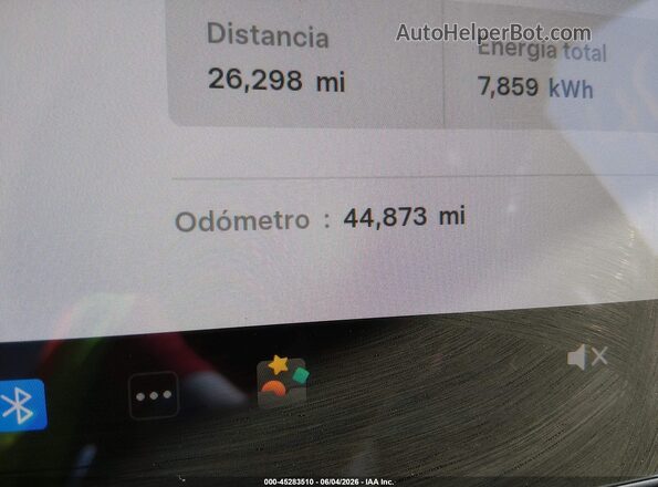 5YJYGDEE5MF208246 2021 TESLA MODEL Y Белый 