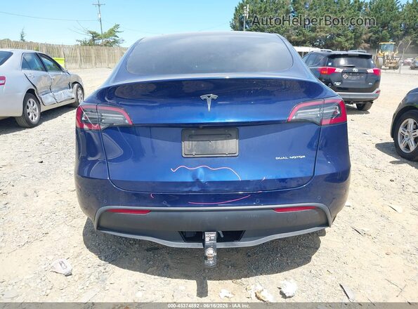 5YJYGDEE5MF233521 2021 TESLA MODEL Y Blue 