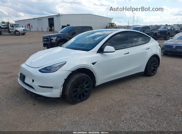 5YJYGDEE5MF306144 2021 TESLA MODEL Y White Front left