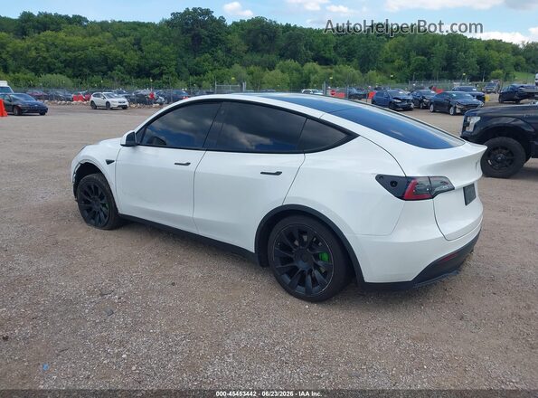 5YJYGDEE5MF306144 2021 TESLA MODEL Y White Rear left