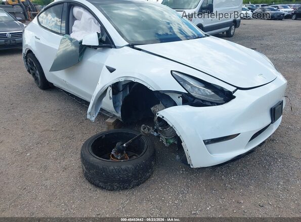 5YJYGDEE5MF306144 2021 TESLA MODEL Y White Front view